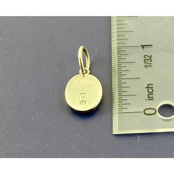 Waxing poetic cross charm - Picture 3 of 3